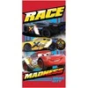 Disney Cars Race vonios rankšluostis, paplūdimio rankšluostis 70x137 cm (greitai džiūstantis)
