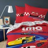 „Disney Cars Racing Hero“ vaikiška patalynės komplektas 100–135 cm, 40–60 cm
