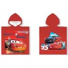 Disney Cars Racing paplūdimio rankšluostis pončas 50x100cm