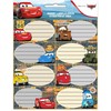 Disney Cars Road užrašų knygelės etiketės, 16 vnt.