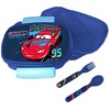 "Disney Cars" sumuštinių dėžutės stalo įrankių rinkinys