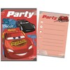 Disney Cars vakarėlio kvietimas
