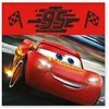 „Disney Cars“ vėliavėlės rankšluostis, veido rankšluostis, 30x30 cm