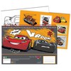 „Disney Cars Vroom“ A/4 spiralinis eskizų sąsiuvinis su 40 puslapių ir lipdukais