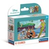 Clementoni Clementoni Paveikslėlių kaladėlės 6 vnt. Disney Classic 40657