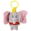 Disney Dumbo pilka 3D pliušinė figūrėlė su pakaba, krepšio dekoracija 13 cm