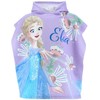 Disney Frozen Elsa paplūdimio rankšluostis pončas 55x110 cm (greitai džiūstantis)