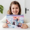 „Disney Frozen“ likimo dėlionės lipdukų ir spalvinimo rinkinys