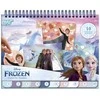 „Disney Frozen“ likimo dėlionės lipdukų ir spalvinimo rinkinys