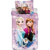 Patalynės komplektas Patalynė bawełniana 140x200 Frozen violetinė poszewka 70x90 Kids25