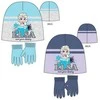 Kepurė Disney Frozen vaikiška kepuraitė ir pirštinės komplektas 52-54 cm