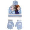 Disney Frozen vaikiška kepuraitė su pirštinėmis ir snaigėmis