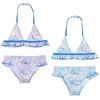 Disney Frozen vaikiškas maudymosi kostiumėlis, bikinis 4-8 metų vaikams