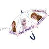 „Disney Frozen“ vaikiškas permatomas pusiau automatinis skėtis √ò74 cm