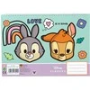 „Disney“ gyvūnų meilės spiralės formos eskizų sąsiuvinis su A/4 formato 40 lapų ir lipdukais