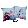 Poduszka dziecięca 40x40 Frozen Anna Elsa Olaf frozen mėlyna dekoracyjna