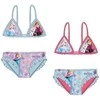 Disney „Ledo šalies seserys“ vaikiškas maudymosi kostiumėlis, bikinis 3-8 metų vaikams