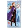 Disney „Ledo šalies seserys“ vonios rankšluostis, paplūdimio rankšluostis 70x137 cm (greitai džiūstantis)