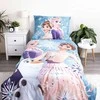 Disney „Ledo šalis“ baltos snaigės vaikiška patalynė 100–135 cm, 40–60 cm