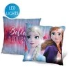 Disney Ledo šalis LED šviečianti pagalvėlė, dekoratyvinė pagalvėlė 40x40 cm