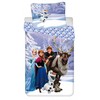 Patalynė dziecięca 140x200 Frozen Kraina Lodu 9466 Anna Elsa poszewka 70x90
