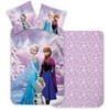 „Disney“ „Ledo šalis“ sniego spalvos vaikiška patalynės komplektas 100–135 cm, 40–60 cm