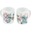 „Disney Lilo and Stitch Family“ porcelianinis puodelis, 325 ml (11 oz), dovanų dėžutėje
