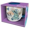 „Disney Lilo and Stitch Ohana Elite“ porcelianinis puodelis, 400 ml (14 oz), dovanų dėžutėje