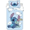 „Disney Lilo and Stitch“ vaikiška patalynės komplektas „Clouds“ 100–135 cm, 40–60 cm