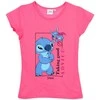 Disney Lilo ir Stitch Advice vaikiški trumpi marškinėliai, 4 metų vaikams