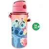 Kids Euroswan Vaikams skirtas „Euroswan“ – licencijuoti aksesuarai, aliuminio buteliukas su kandikliu, 600 ml – Rožinė | Lilo ir Stitch