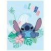 Disney Lilo ir Stitch Aloha koralų spalvos vilnos antklodė 100x150cm