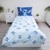 Disney Lilo ir Stitch Aloha mėlyna patalynės užvalkalas 140–200 cm, 70–90 cm