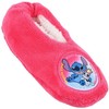 Disney Lilo ir Stitch Amžinai Rožinės vaikiškos žieminės šlepetės 27/30