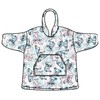Disney Lilo ir Stitch angelo užsegamas pliušinis vilnos pledas, pončas 7-14 metų vaikams