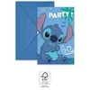 Globos Europe Bv Stitch &amp; Angel invitationer, 6 stk