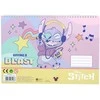 Disney Lilo ir Stitch Blast A/4 spiralinis eskizų sąsiuvinis su lipdukais, 40 puslapių