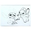 Disney Lilo ir Stitch Blast A/4 spiralinis eskizų sąsiuvinis su lipdukais, 40 puslapių