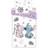 Bed set Lilo and Stitch "Baltas" 65x65