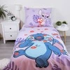Disney Lilo ir Stitch bučinys patalynės užvalkalas 140–200 cm, 70–90 cm