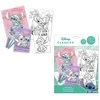 Kids Euroswan - Akcesoria licencyjne Kids Euroswan - Priedai licencyjne Rinkinys kreatywny su kredkami, daugiafunkcinis - Lilo &amp; Stitch
