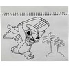 Disney Lilo ir Stitch Chillin' A/4 spiralinė eskizų knyga, 40 lapų su lipdukais