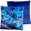 Disney Lilo ir Stitch Happy aksominė dekoratyvinė pagalvėlė 38x38 cm