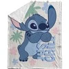 Disney Stitch coral sherpa blanket 130x170cm