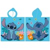 Disney Lilo ir Stitch klausantis ausų paplūdimio rankšluostis pončas 55x110 cm (greitai džiūstantis)