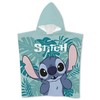 Disney Lilo ir Stitch Lapų paplūdimio rankšluostis pončas 55x110 cm (greitai džiūstantis)
