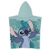 Disney Lilo ir Stitch Lapų paplūdimio rankšluostis pončas 55x110 cm (greitai džiūstantis)
