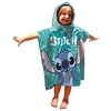 Disney Lilo ir Stitch Lapų paplūdimio rankšluostis pončas 55x110 cm (greitai džiūstantis)