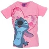 Disney Lilo ir Stitch linksmi vaikiški trumpi marškinėliai, 3-8 metų