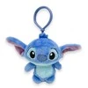Disney Lilo ir Stitch mėlyna 3D pliušinė figūrėlė su kabliuku, krepšio dekoracija 12 cm